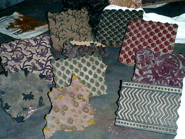 hand block print cotton fabric